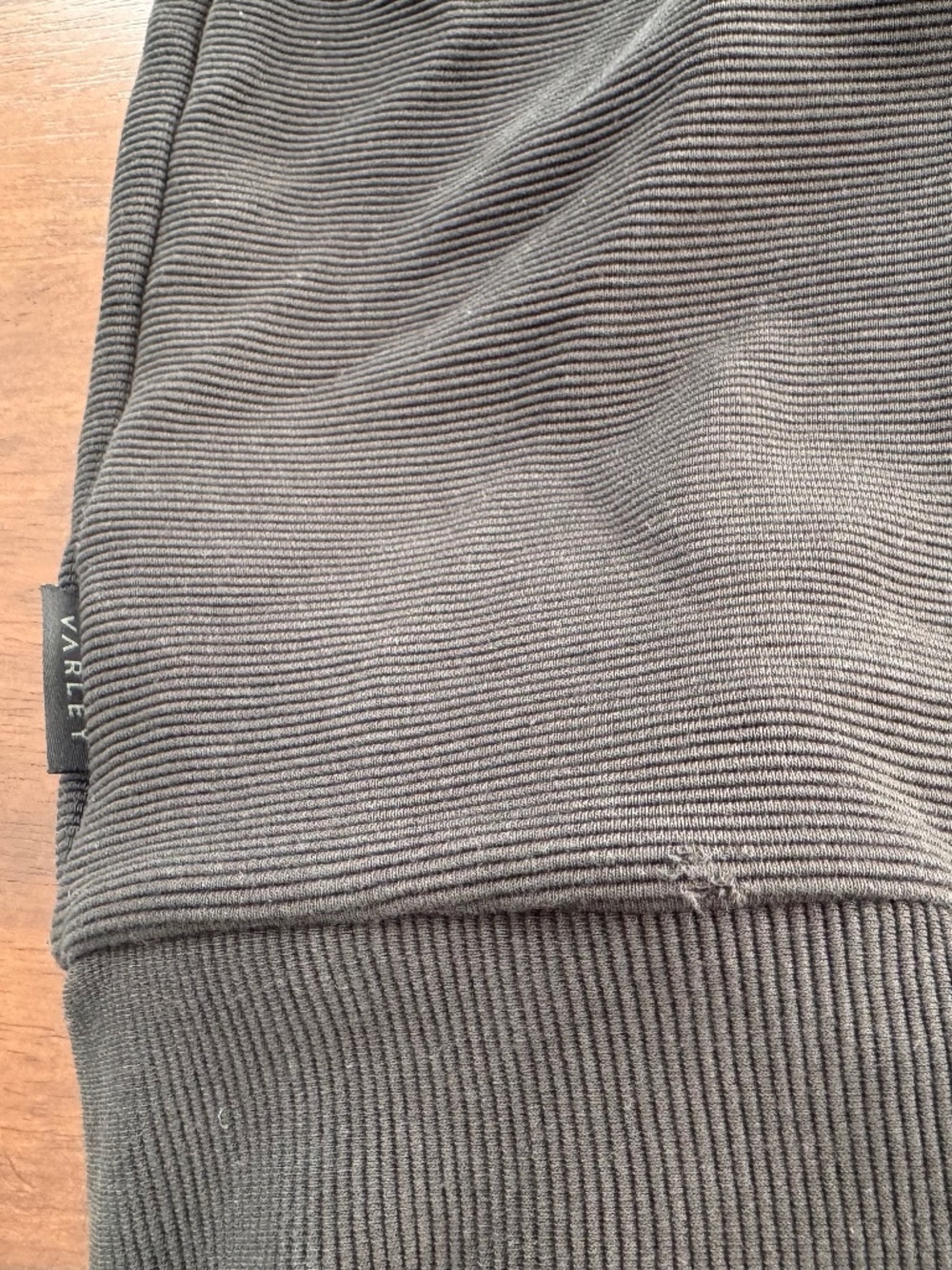 Varley Vine Half Zip Ottoman Sweatshirt Black XL - Picture 8 of 10